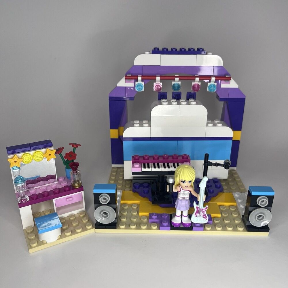 LEGO FRIENDS: Rehearsal Stage (41004) retired, gently used, Mostly Complete